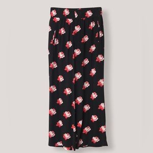 GANNI Crepe Printed Pants Size 40